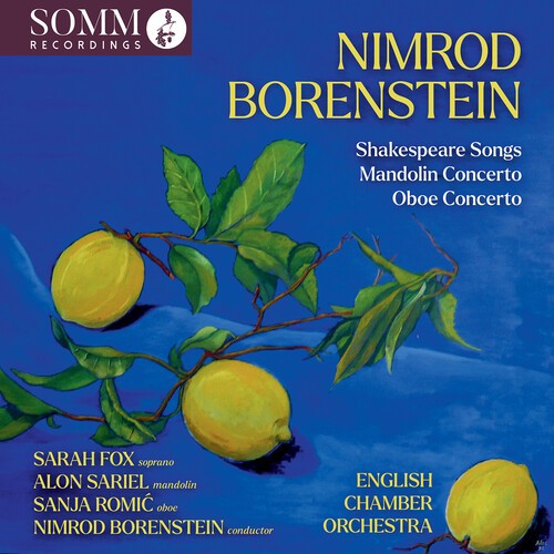 Nimrod Borenstein - Shakespeare Songs Mandolin Concert i gruppen CD / Klassiskt hos Bengans Skivbutik AB (5653889)