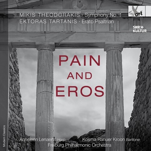 Mikis Theodorakis - Pain And Eros – Symphony No. 1 i gruppen CD / Klassiskt hos Bengans Skivbutik AB (5653928)