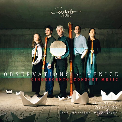 Ensemble Feuervogel Ian Harrison - Observtions Of Venice - Cinquecento i gruppen CD / Klassiskt hos Bengans Skivbutik AB (5653932)
