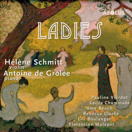 Helene Schmitt Antoine De Grollee - Ladies i gruppen CD / Klassiskt hos Bengans Skivbutik AB (5653940)