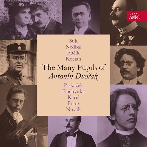 Various Artists - The Many Pupils Of Antonin Dvorak i gruppen CD / Klassiskt hos Bengans Skivbutik AB (5653954)
