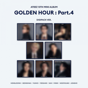 Ateez - Golden Hour : Part 4 (Digipack Ver.) (Random Ver.) + SW i gruppen CD / Kommande / K-Pop hos Bengans Skivbutik AB (5654089)