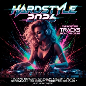 Various Artists - Hardstyle 2026 i gruppen CD / Pop-Rock hos Bengans Skivbutik AB (5654443)