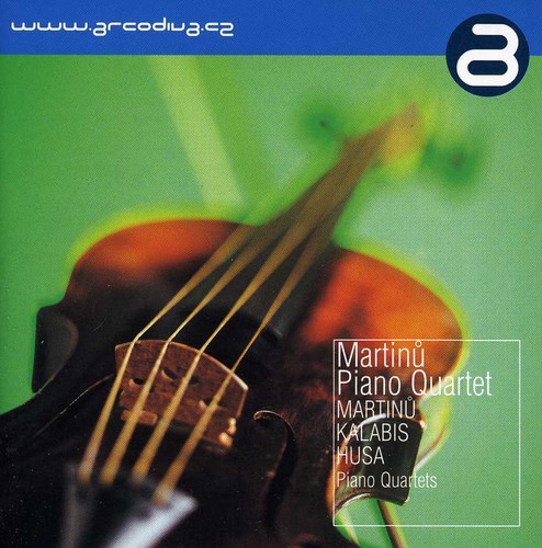 Martinu/Kalabis/Husa - Piano Quartets i gruppen CD / Klassiskt hos Bengans Skivbutik AB (5654584)