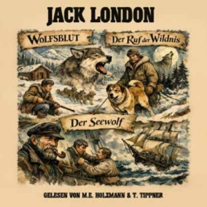 London Jack/M.E.Holzmann/T.Tip - Wolfsblut / Der Ruf Der Wildnis / D i gruppen CD / Kommande / Pop-Rock hos Bengans Skivbutik AB (5654679)