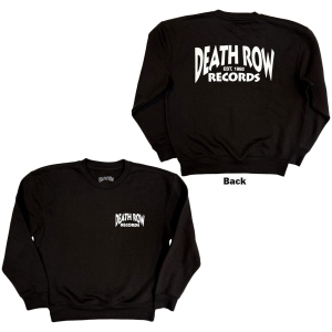 Death Row - Logo Uni Bl Sweatshirt i gruppen MERCHANDISE / Sweatshirt /  /  hos Bengans Skivbutik AB (5654703)