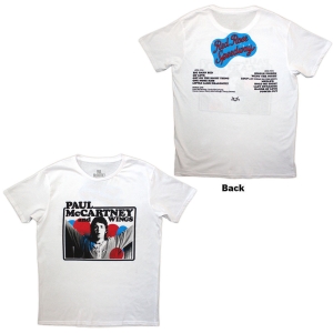 Paul Mccartney - Photo Rose Uni Wht T-Shirt i gruppen MERCHANDISE / T-shirt / Nyheter / Pop-Rock hos Bengans Skivbutik AB (5654727)