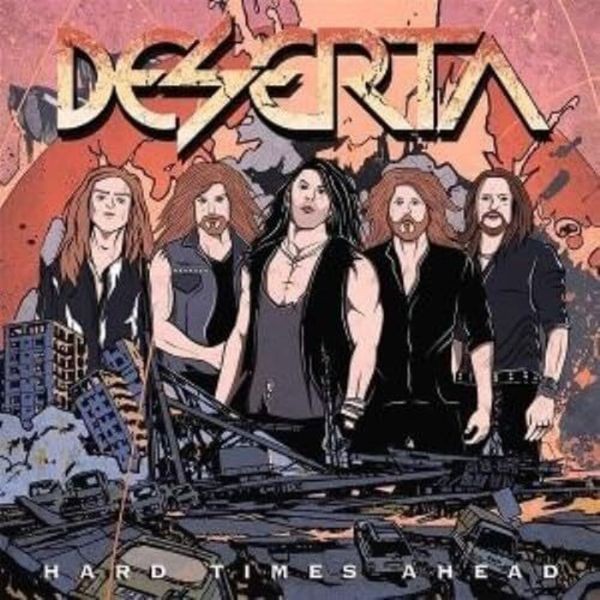 Deserta - Hard Times Ahead i gruppen CD / Hårdrock hos Bengans Skivbutik AB (5654963)