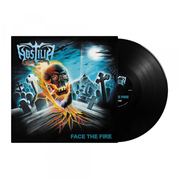 Hostilia - Face The Fire (Black Vinyl LP) i gruppen VINYL / Toppsäljare hos Bengans Skivbutik AB (5655419)