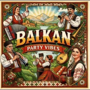Various - Balkan Party Vibes i gruppen CD / Kommande / World Music hos Bengans Skivbutik AB (5655584)