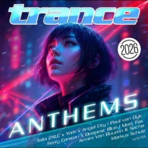 Various - Trance Anthems 2026 i gruppen CD / Kommande / Pop-Rock hos Bengans Skivbutik AB (5655587)