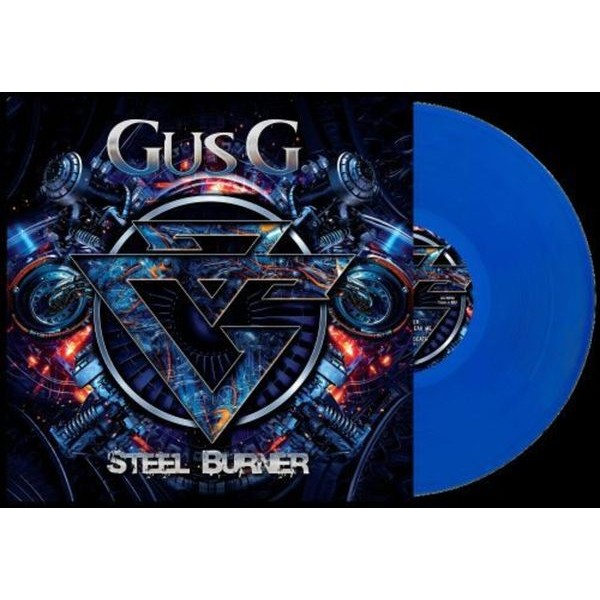 Gus G. - Steel Burner (Blue Vinyl LP) i gruppen VINYL / Hårdrock hos Bengans Skivbutik AB (5655594)