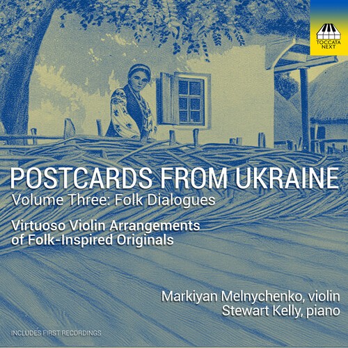 Markiyan Melnychenko Stewart Kelly - Postcards From Ukraine, Vol. 3 - Fo i gruppen VI TIPSAR / Fredagsreleaser / 2026-04-10 hos Bengans Skivbutik AB (5656097)
