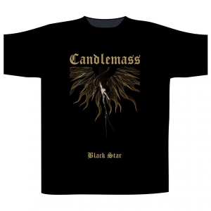 Candlemass - T/S Black Star (S) i gruppen MERCHANDISE / T-shirt / Kommande / Hårdrock hos Bengans Skivbutik AB (5656609)