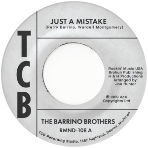 Barrino Brothers The - Just A Mistake / I'll Take My Flowe i gruppen VINYL / Kommande / RnB-Soul hos Bengans Skivbutik AB (5656693)