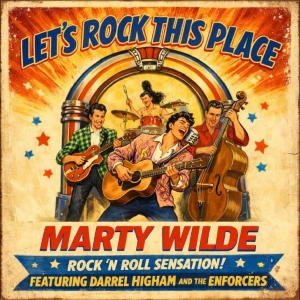 Marty Wilde - Let's Rock This Place - Cd Edition i gruppen CD / Kommande / Pop-Rock hos Bengans Skivbutik AB (5656814)