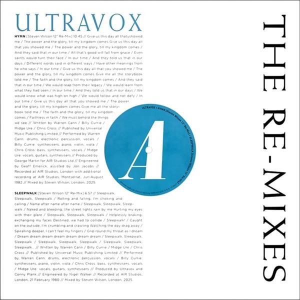 Ultravox - The Re-Mixes i gruppen VI TIPSAR / Record Store Day / RSD 2026 hos Bengans Skivbutik AB (5657186)