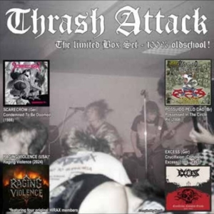 Various Artists - Thrash Attack i gruppen VINYL / Kommande / Hårdrock hos Bengans Skivbutik AB (5657373)