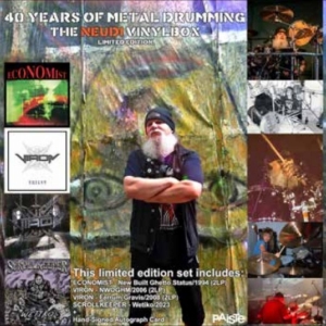 Various Artists - 40 Years Of Metal Drumming i gruppen VINYL / Kommande / Hårdrock hos Bengans Skivbutik AB (5657375)