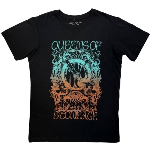 Queens Of The Stone Age - Montage Uni Bl Carbon T-Shirt i gruppen MERCHANDISE / T-shirt / Nyheter / Hårdrock hos Bengans Skivbutik AB (5657447r)