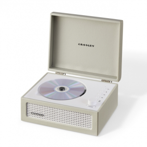 Cd-Player - Crosley Voyager CD Player (Dune) i gruppen ÖVRIGT / Övrigt / Kommande /  hos Bengans Skivbutik AB (5657818)