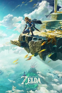 Game Poster - Zelda Tears Of Kingdom - Hyrule (91,5 X 61 Cm) i gruppen MERCH hos Bengans Skivbutik AB (5658072)