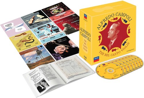 Alfredo Campoli - The Bel Canto Violin i gruppen CD / Toppsäljare hos Bengans Skivbutik AB (5658378)