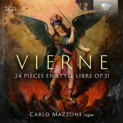 Louis Vierne - 24 Pieces En Style Libre, Op. 31 i gruppen CD / Klassiskt hos Bengans Skivbutik AB (5658488)