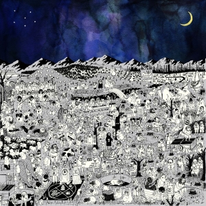 Father John Misty - Pure Comedy (10th Anniversary Blue & White 2LP) i gruppen VINYL / Pop-Rock hos Bengans Skivbutik AB (5658500)