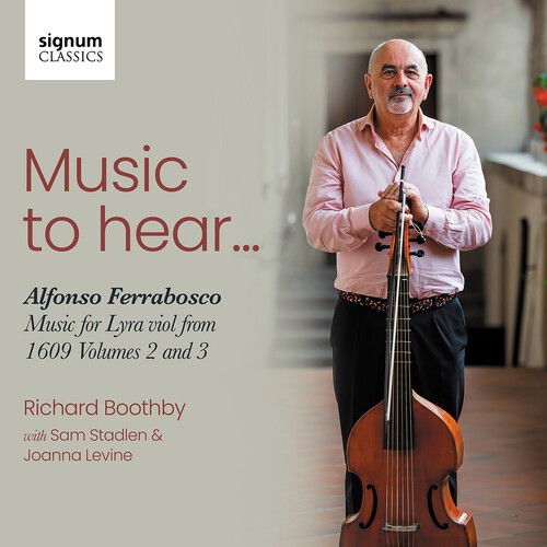 Alfonso Ferrabosco Ii - Music To Hear - Music For Lyra Viol i gruppen CD / Toppsäljare hos Bengans Skivbutik AB (5658606)