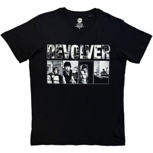 The Beatles - Revolver Portraits Uni Bl T-Shirt i gruppen MERCHANDISE / T-shirt / Kommande / Pop-Rock hos Bengans Skivbutik AB (5658950r)