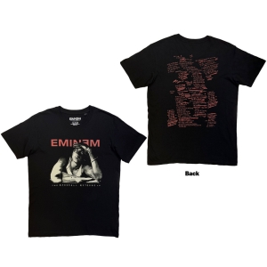 Eminem - Eminem Script Lyrics Uni Bl T-Shirt i gruppen MERCHANDISE / T-shirt / Kommande /  hos Bengans Skivbutik AB (5658967r)