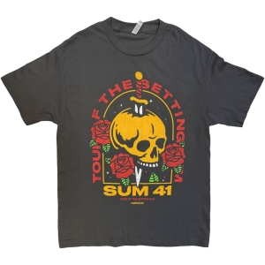 Sum 41 - Tour 24 Pt.2 Skull & Roses Uni Bl T-Shirt i gruppen MERCHANDISE / T-shirt / Kommande / hos Bengans Skivbutik AB (5658978r)