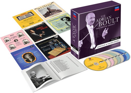 Sir Adrian Boult - Decca Legacy, Vol. 2 - Baroque & Sa i gruppen CD / Klassiskt hos Bengans Skivbutik AB (5658995)