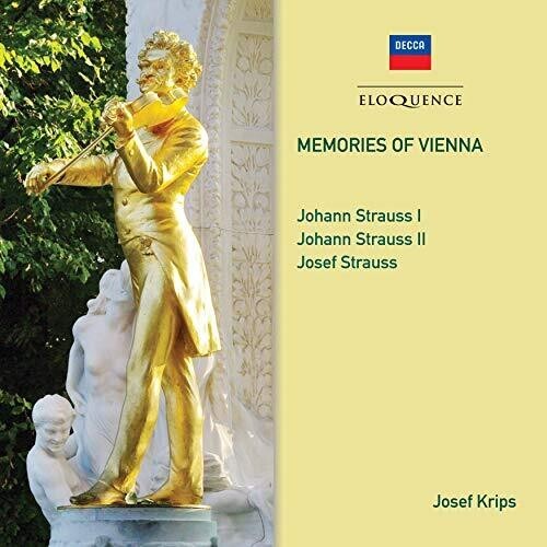 Josef Krips - Memories Of Vienna - Strauss i gruppen CD / Klassiskt hos Bengans Skivbutik AB (5659002)