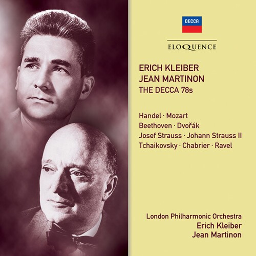 Erich Kleiber & Jean Martinon - The Decca 78S i gruppen CD / Klassiskt hos Bengans Skivbutik AB (5659013)