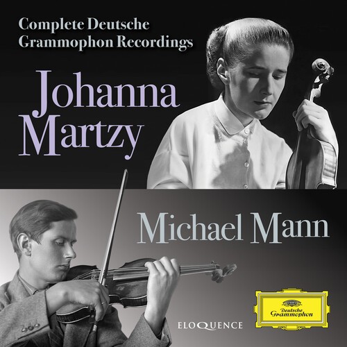 Johanna Martzy Michael Mann - Complete Dg Recordings i gruppen CD / Klassiskt hos Bengans Skivbutik AB (5659026)