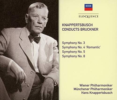 Anton Bruckner - Symphonies Nos. 3, 4, 5 & 8 i gruppen CD / Klassiskt hos Bengans Skivbutik AB (5659037)