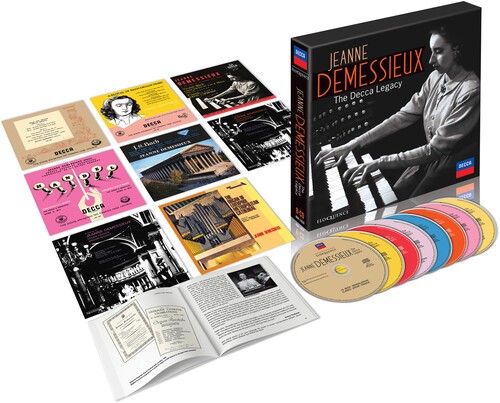 Jeanne Demessieux - The Decca Legacy i gruppen CD / Klassiskt hos Bengans Skivbutik AB (5659042)