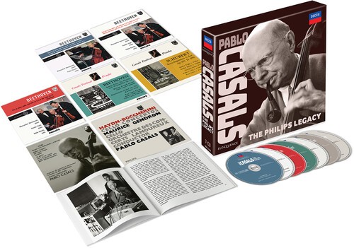 Pablo Casals - The Philips Legacy i gruppen CD / Klassiskt hos Bengans Skivbutik AB (5659043)