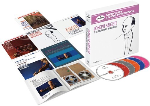 Joseph Szigeti - The Mercury Masters i gruppen CD / Klassiskt hos Bengans Skivbutik AB (5659046)