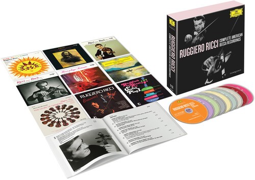 Ruggiero Ricci - Complete American Decca Recordings i gruppen CD / Klassiskt hos Bengans Skivbutik AB (5659047)