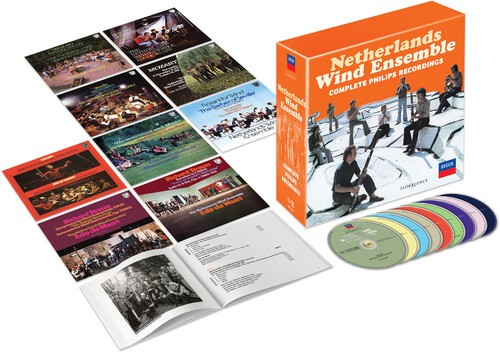 Netherlands Wind Ensemble - Complete Philips Recordings i gruppen CD / Klassiskt hos Bengans Skivbutik AB (5659057)