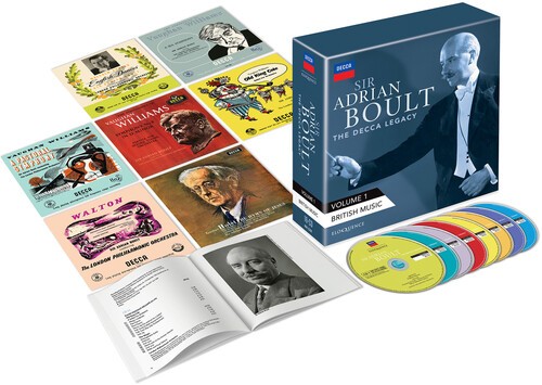 Sir Adrian Boult - Decca Legacy, Vol. 1 - British Musi i gruppen CD / Klassiskt hos Bengans Skivbutik AB (5659058)