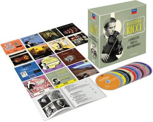 Ruggiero Ricci - Complete Decca Recordings i gruppen CD / Klassiskt hos Bengans Skivbutik AB (5659060)