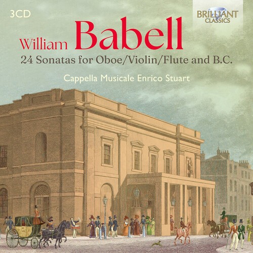 William Babell - 24 Sonatas For Oboe/Violin/Flute An i gruppen CD / Klassiskt hos Bengans Skivbutik AB (5659988)