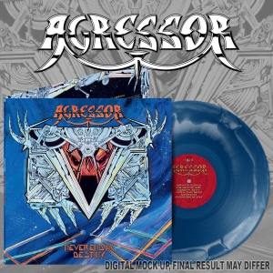 Agressor - Neverending Destiny (Swirl Vinyl Lp i gruppen VINYL / Kommande / Hårdrock hos Bengans Skivbutik AB (5660108)
