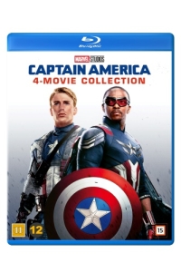 Movie - Captain America 4-Movie Collection (Bd) i gruppen Film / Film Blu-ray / Action hos Bengans Skivbutik AB (5660440)