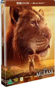 Movie - Mufasa: The Lion King - Steelbook (4K+Bd i gruppen FILM / Film UHD-4K / Adventure hos Bengans Skivbutik AB (5660478)