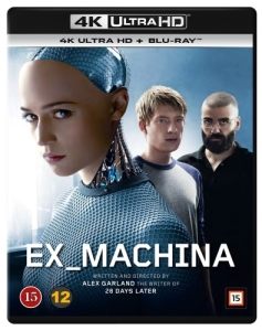 Movie - Ex Machina (4K+Bd) i gruppen Film / Film UHD-4K / Science Fiction hos Bengans Skivbutik AB (5660592)